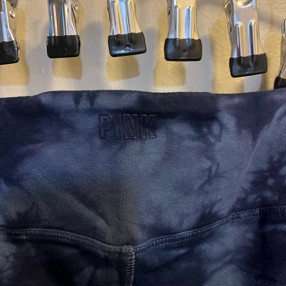 PINK Victoria's Secret Blue Tie-Dye Leggings - Picture 5 of 7